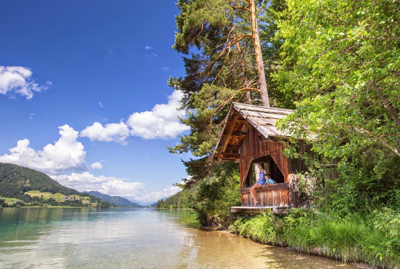 Ferienhaus Herwig Schwarzenbacher Weissensee Exterior foto