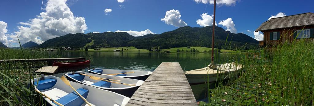 Ferienhaus Herwig Schwarzenbacher Weissensee Exterior foto